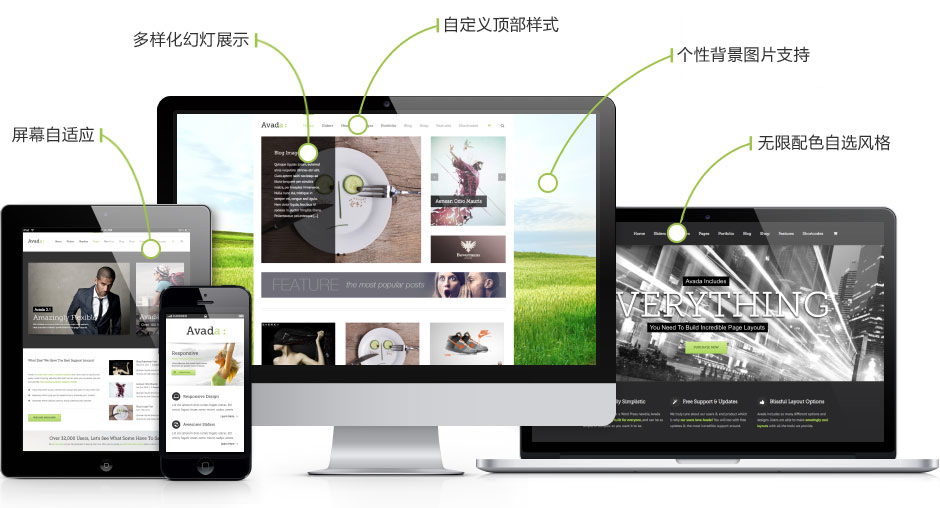 Avada Theme in Different Browsers